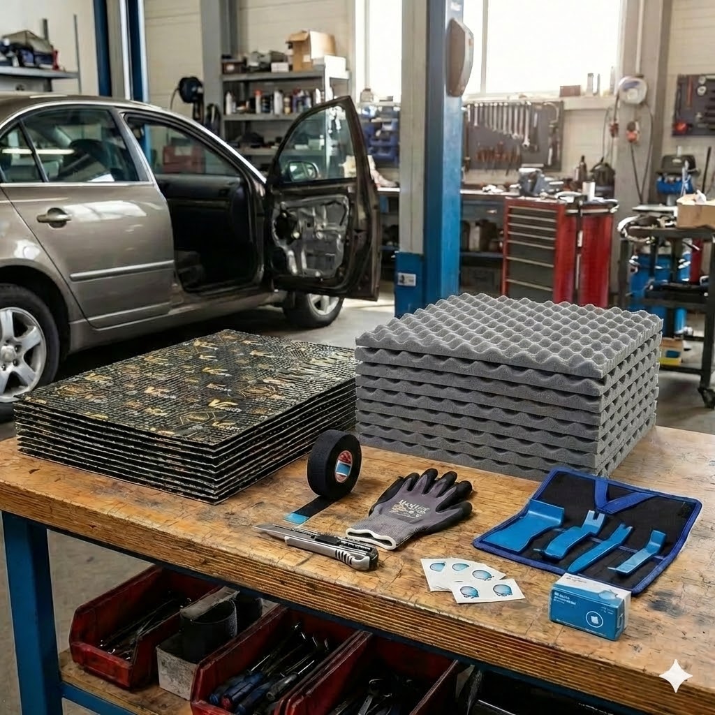 Toyota Aygo / Aygo X Komplettset Schalldämmung